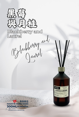 ESCGOR - 300ml 10.14floz Reill Aromatic Wood Byredo Rose Of No Man's Land Eau de Parfum Reeds Diffuser