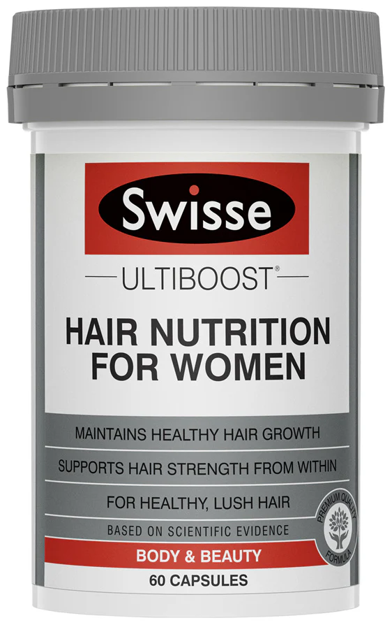 Swisse - Ultiboost Hair Nutrition For Women 60 Capsules (EXP:05 2026) [New Packaging]