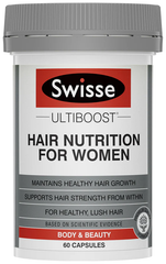 Swisse - Ultiboost Hair Nutrition For Women 60 Capsules (EXP:05 2026) [New Packaging]