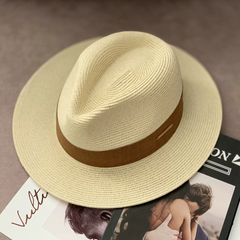 Panama straw hat, unisex top hat, jazz hat, large head circumference, sun protection, anti-UV, versatile, trendy and adjustable