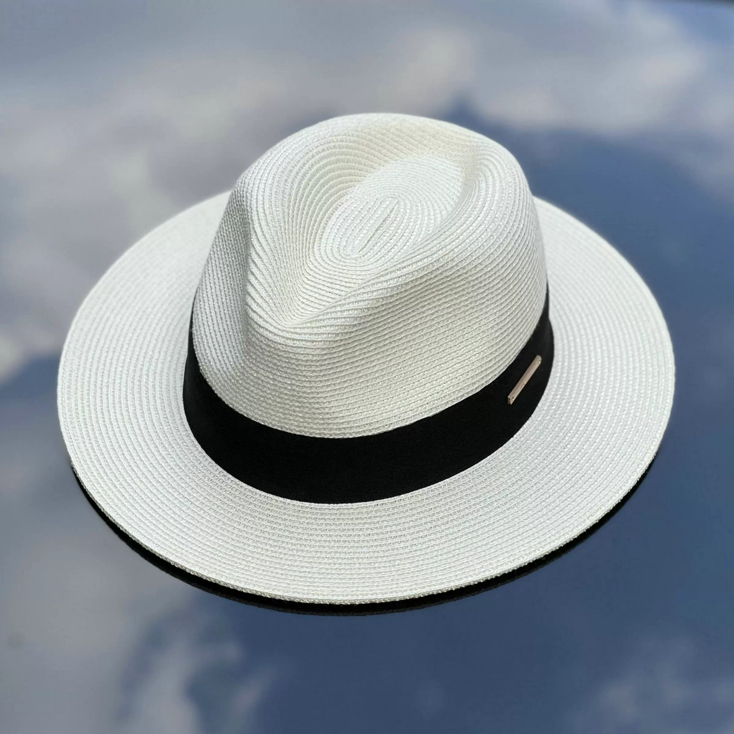 Panama straw hat, unisex top hat, jazz hat, large head circumference, sun protection, anti-UV, versatile, trendy and adjustable