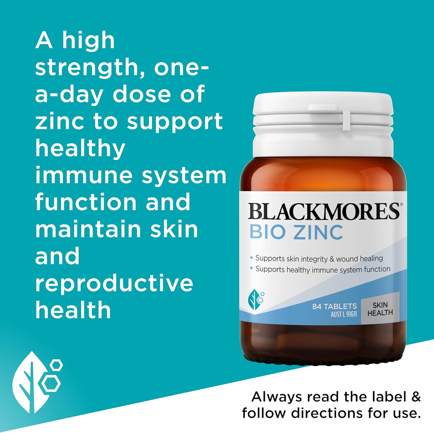 Blackmores Bio Zinc 84 Tablets