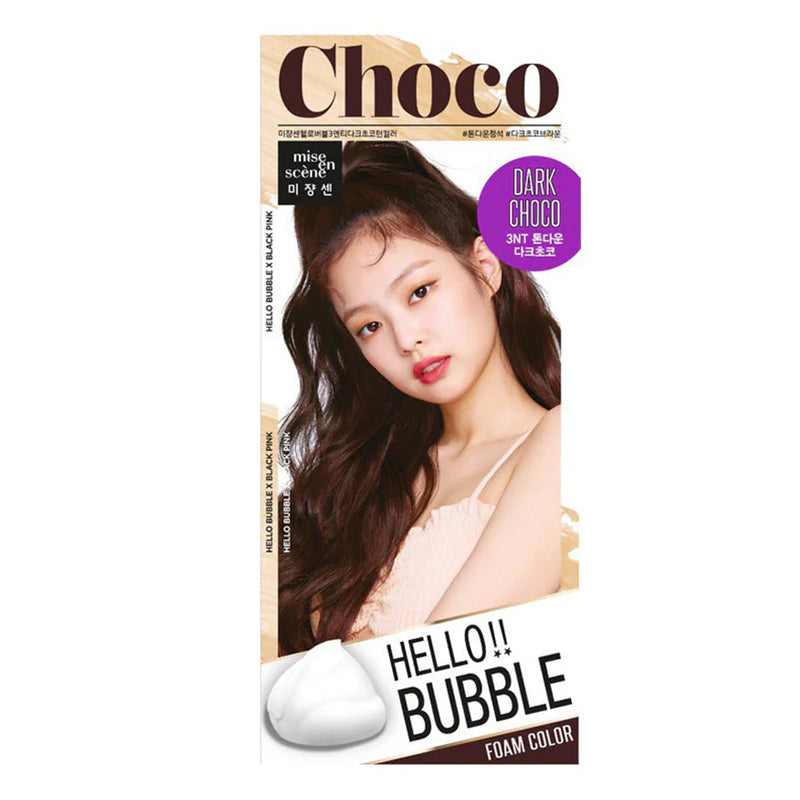 Mise En Scene - Hello Bubble Foam Colour Hair Dye 30g x (17 Colours) - Black Pink Ed