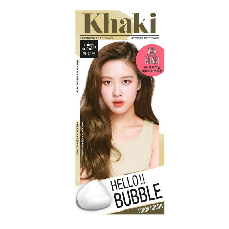 Mise En Scene - Hello Bubble Foam Colour Hair Dye 30g x (17 Colours) - Black Pink Ed