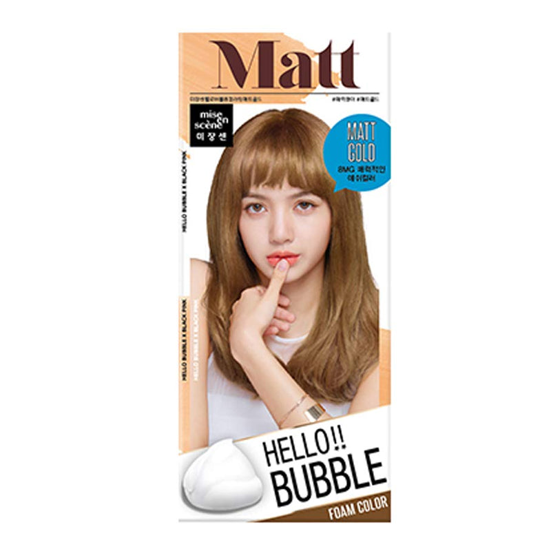 Mise En Scene - Hello Bubble Foam Colour Hair Dye 30g x (17 Colours) - Black Pink Ed