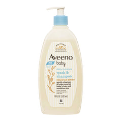 Aveeno - Baby Wash & Shampoo For Hair & Body - Tear-Free 532ml/18oz