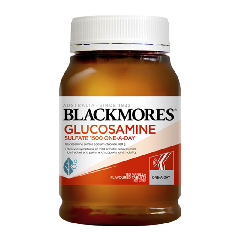 BLACKMORES - Glucosamine 1500mg 180 Tablets [New Packaging] (EXP:01 2026)