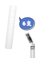 animo - PURE RAIN 6Pcs- (Upgrade Ver2.0) 1.7cm PR9000 Filter Shower Head Refill